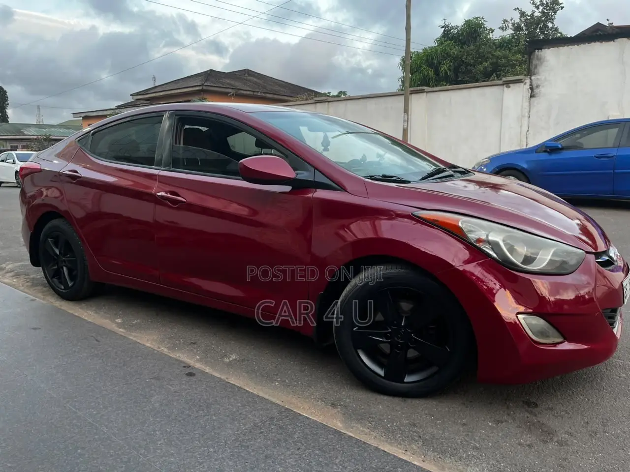 Hyundai Elantra 2013 Red