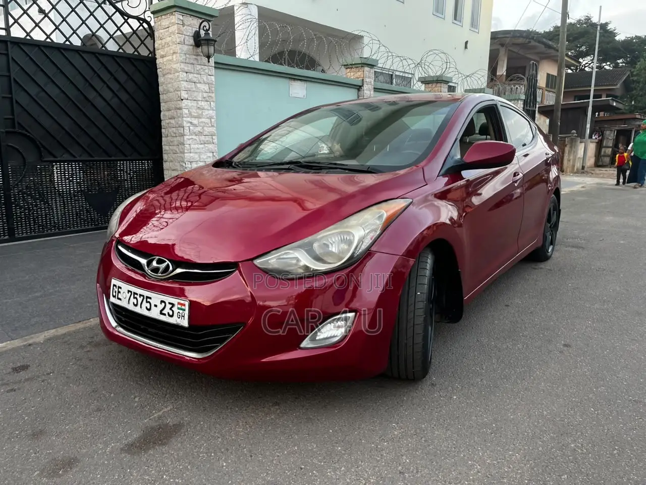 Hyundai Elantra 2013 Red