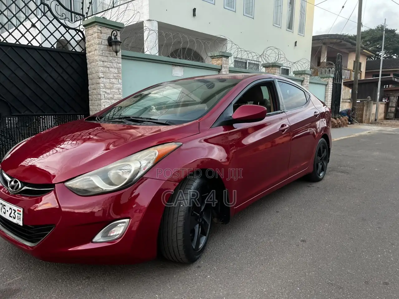 Hyundai Elantra 2013 Red