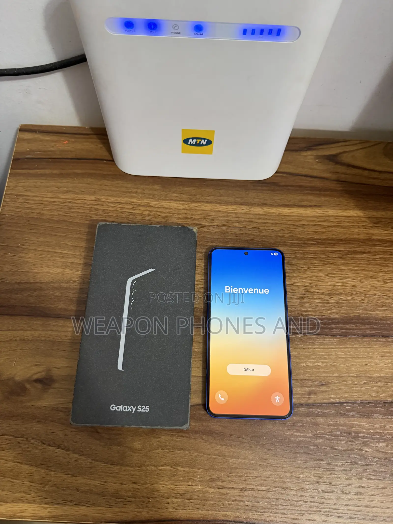 New Samsung Galaxy S25 128 GB Blue