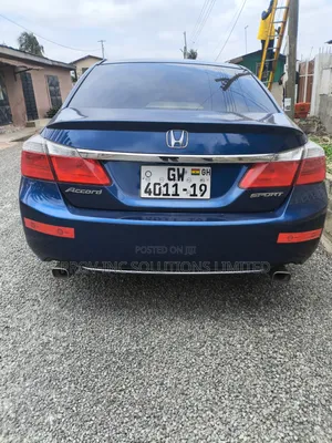 Honda Accord Sport 4dr Sedan FWD (2.4L 4cyl 2A) 2013 Blue