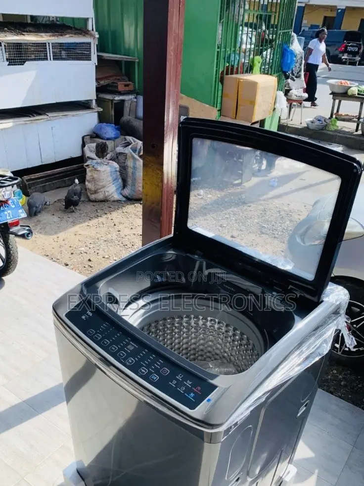 High Quality TCL 18kg F318tlg Top Load Washing Machine Gray
