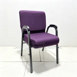 Comfortable Church Worship Chairs, Thick Foam Cushion Multiple Colours