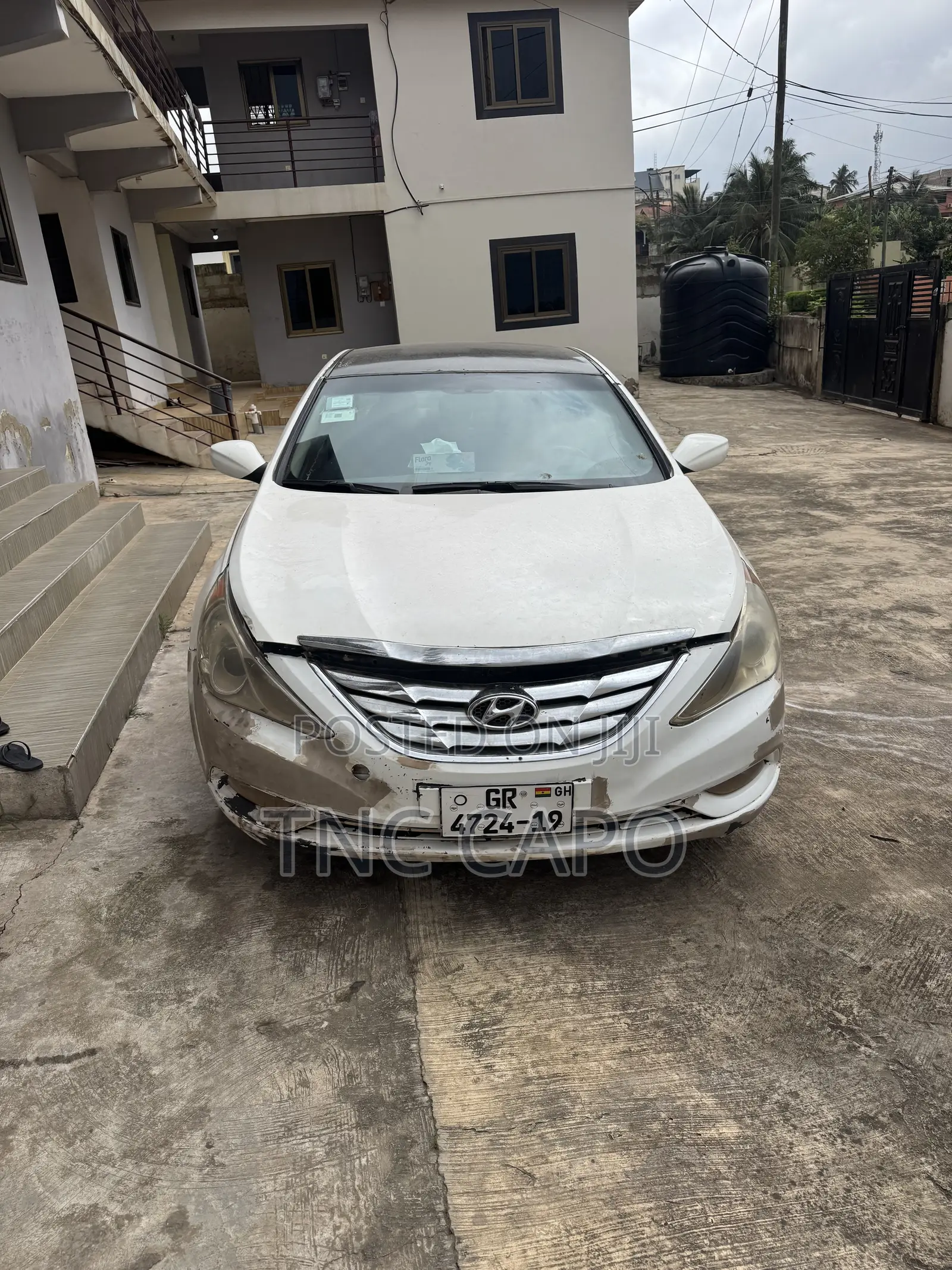 Hyundai Sonata SE 2.0T Sedan FWD (2.0L 4cyl 6A) 2012 White