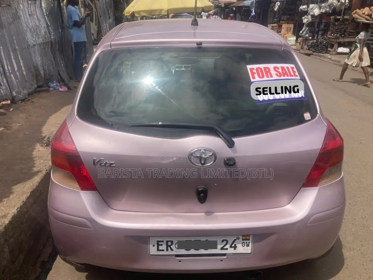 Toyota Vitz 1.5 FWD 3dr 2010 Pearl