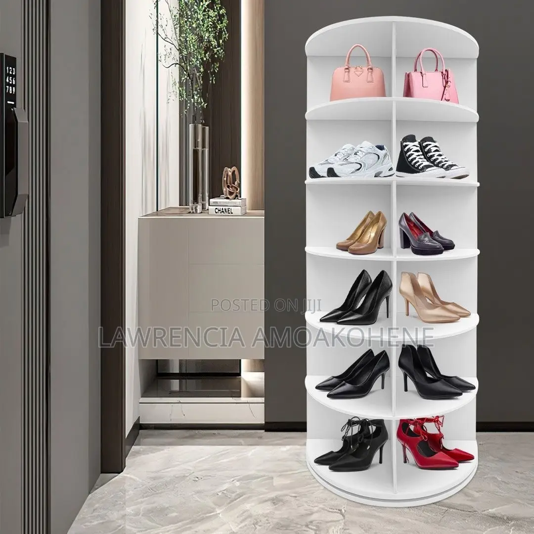 360 Rotating Shoe Rack