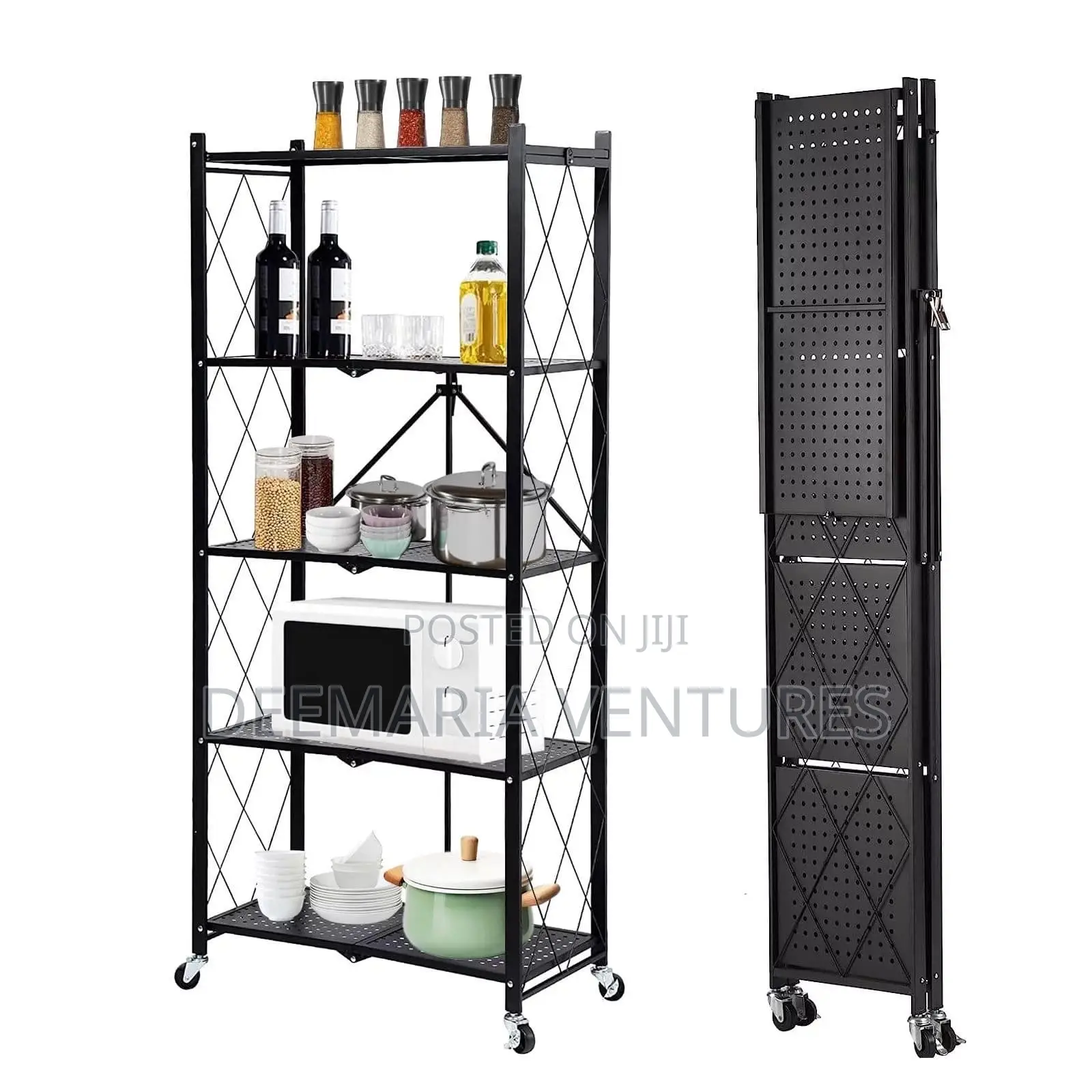 Modern Easy to Assemble Metal Storage Rack(shelf) 5 Tier