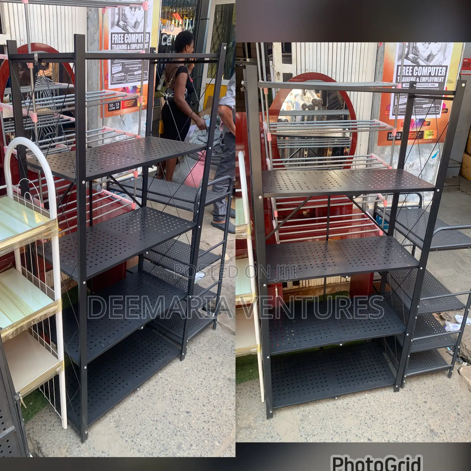 Modern Easy to Assemble Metal Storage Rack(shelf) 5 Tier