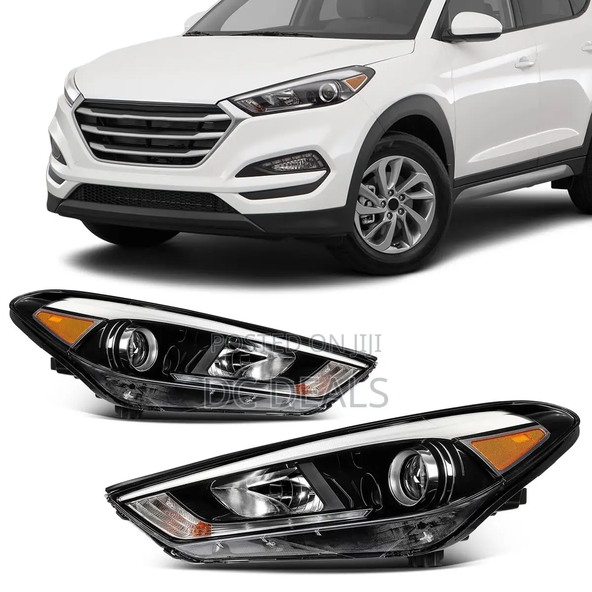 Hyundai Tucson 2016,2017,2018 Led Headlight
