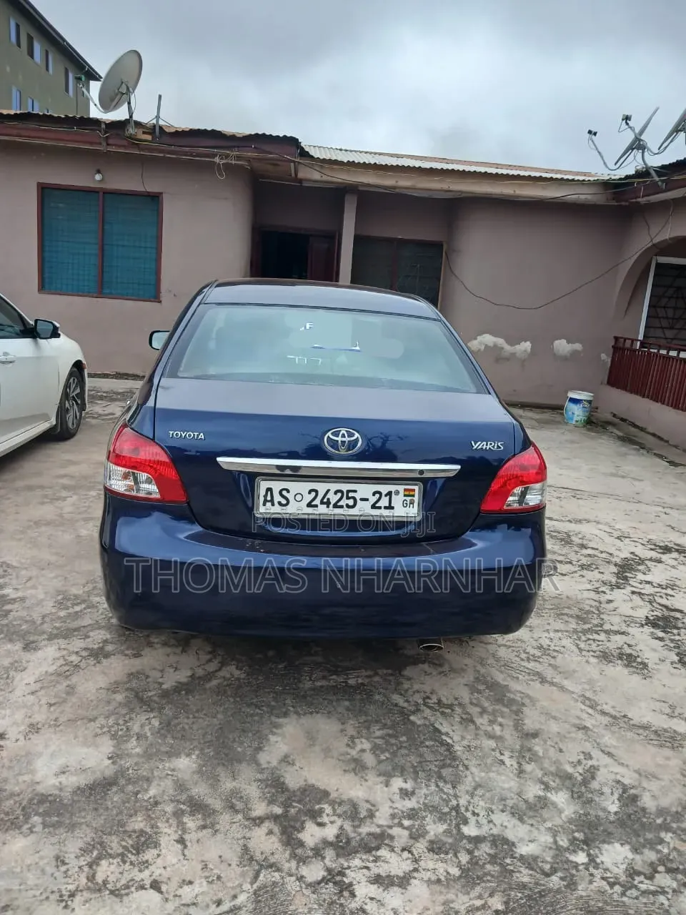 Toyota Yaris 2008 Blue