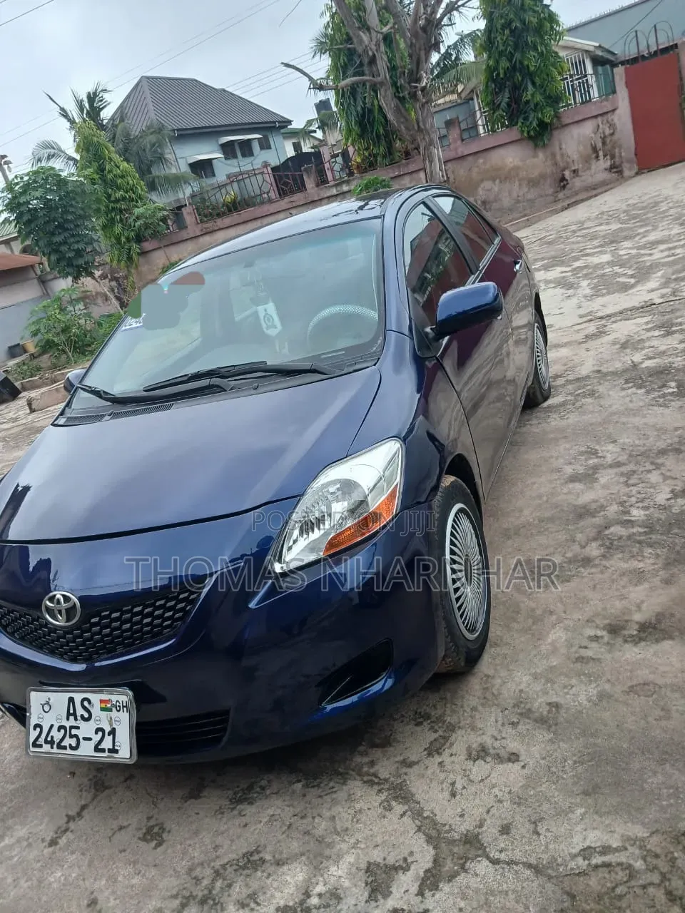 Toyota Yaris 2008 Blue