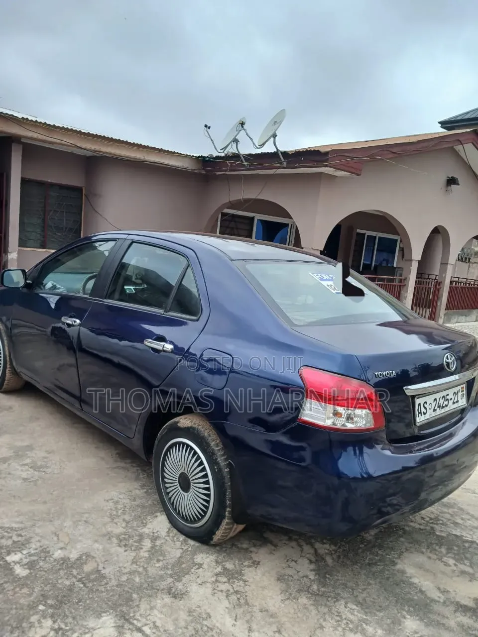 Toyota Yaris 2008 Blue