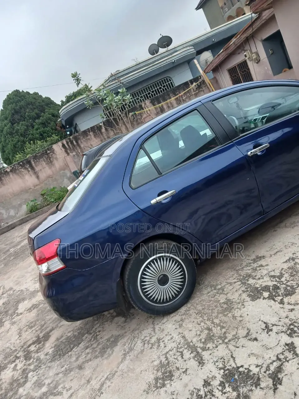 Toyota Yaris 2008 Blue