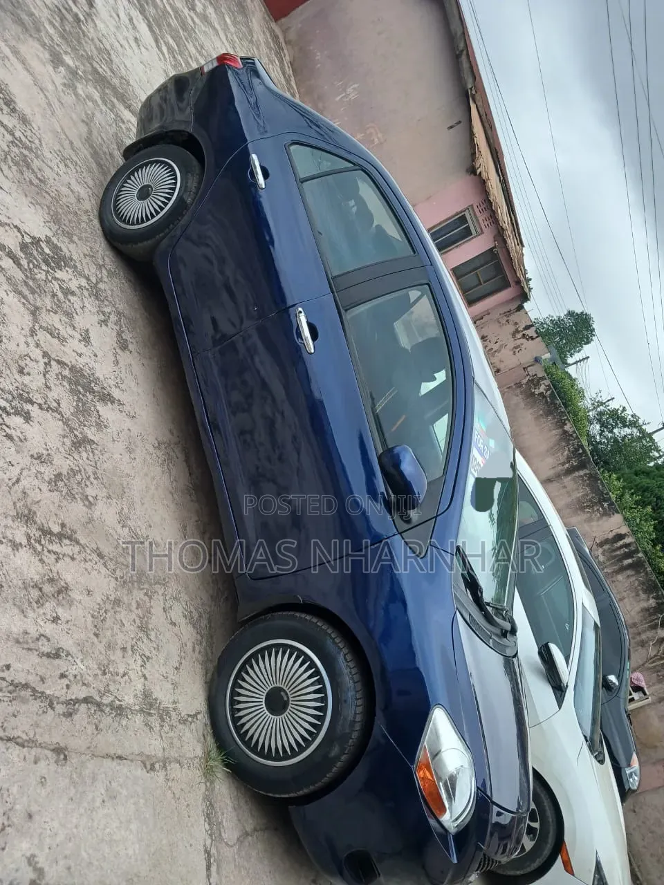 Toyota Yaris 2008 Blue