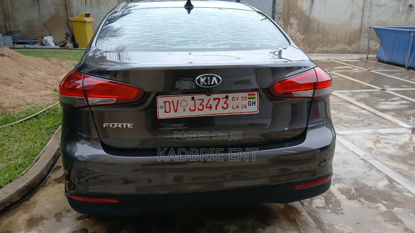 Kia Forte EX Sedan 2017 Gray