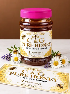 C G Pure Honey 750ml