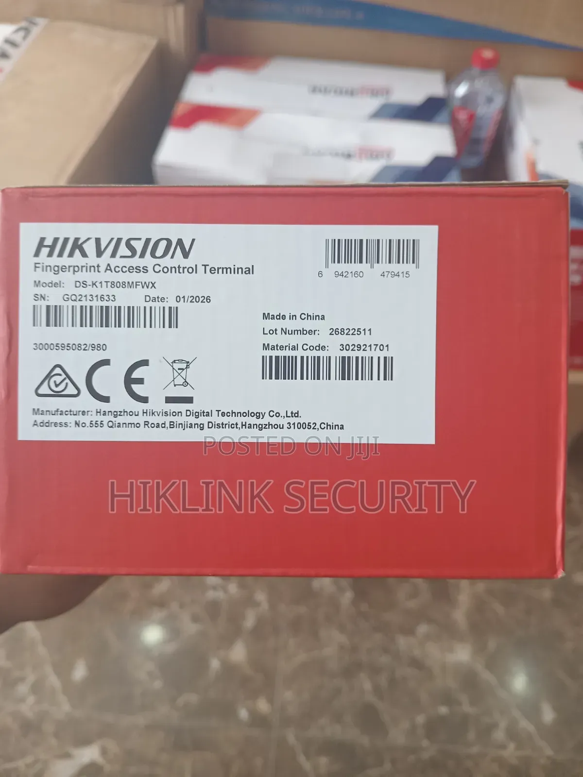 Hikvision Fingerprint Access Control