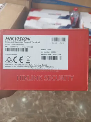 Hikvision Fingerprint Access Control