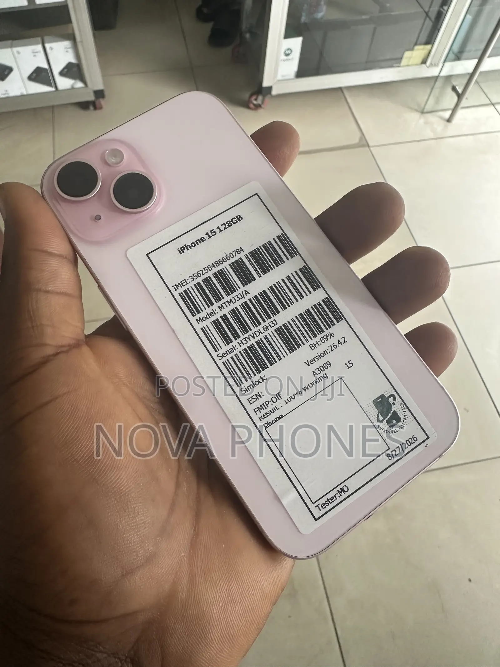 Apple iPhone 15 128 GB Pink