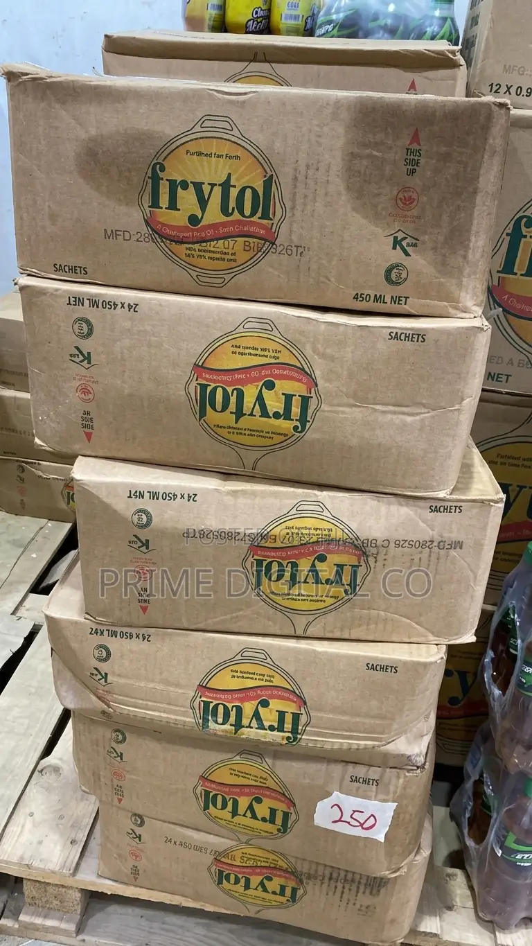Frytol Cooking Oil 450ml Sachet X 24 – Full Box