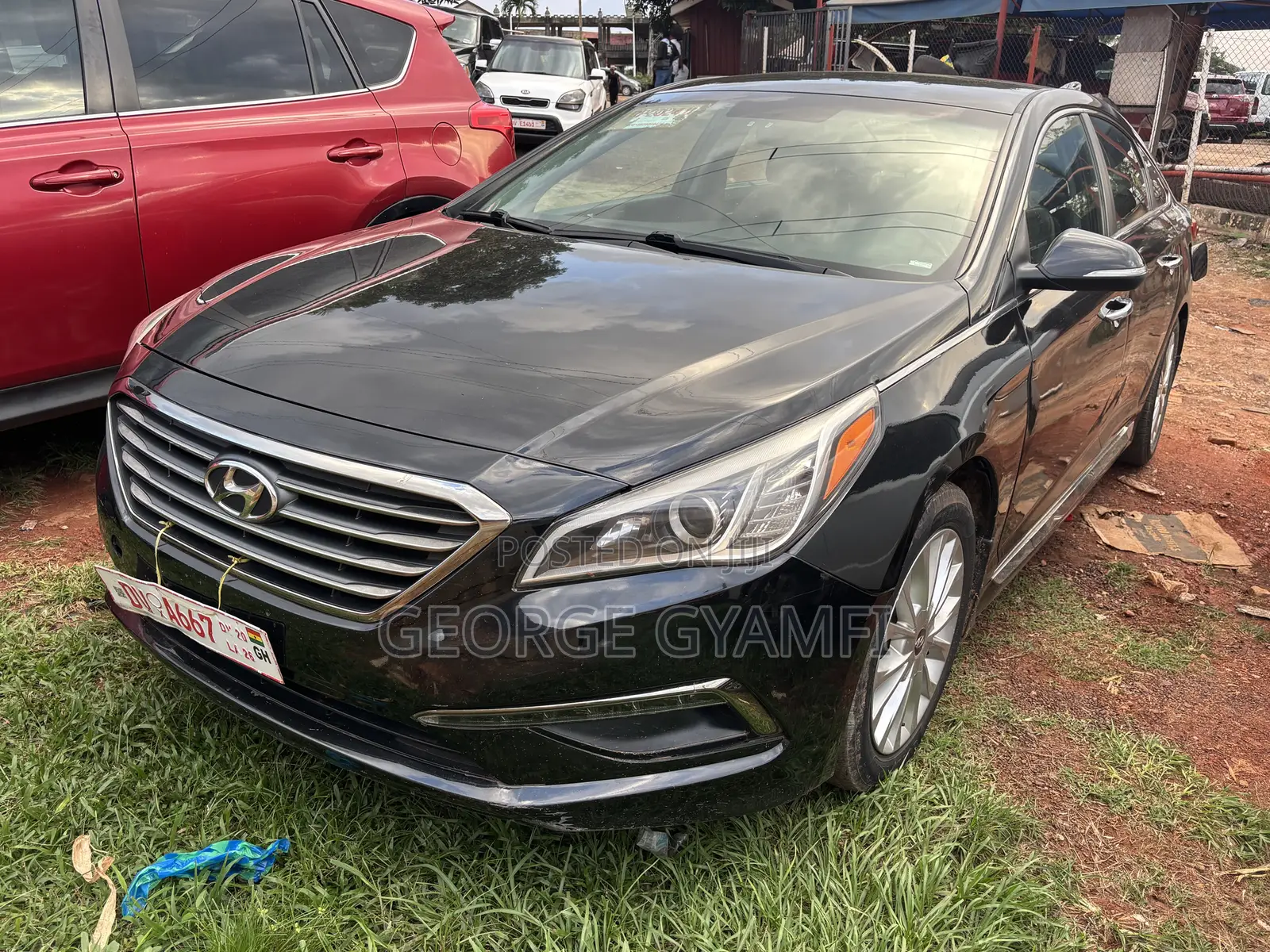 Hyundai Sonata Limited 4dr Sedan (2.4L 4cyl 6A) 2015 Black