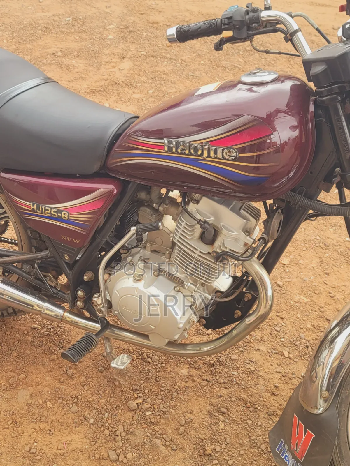 Haojue HJ125-8K 2025 Red