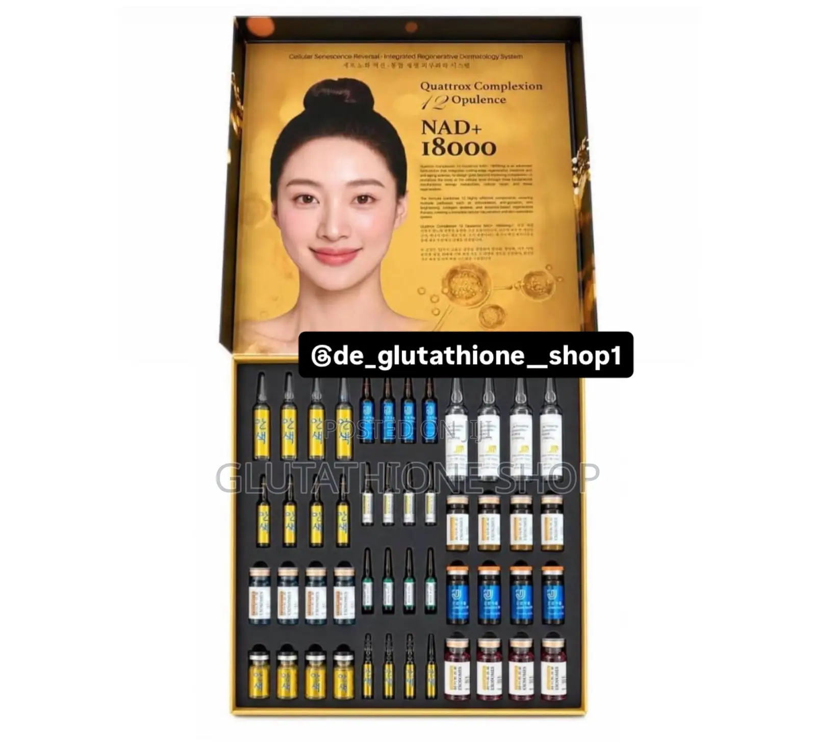 New Quattrox Complexion 12 Nad+ Beauty Skin Injections