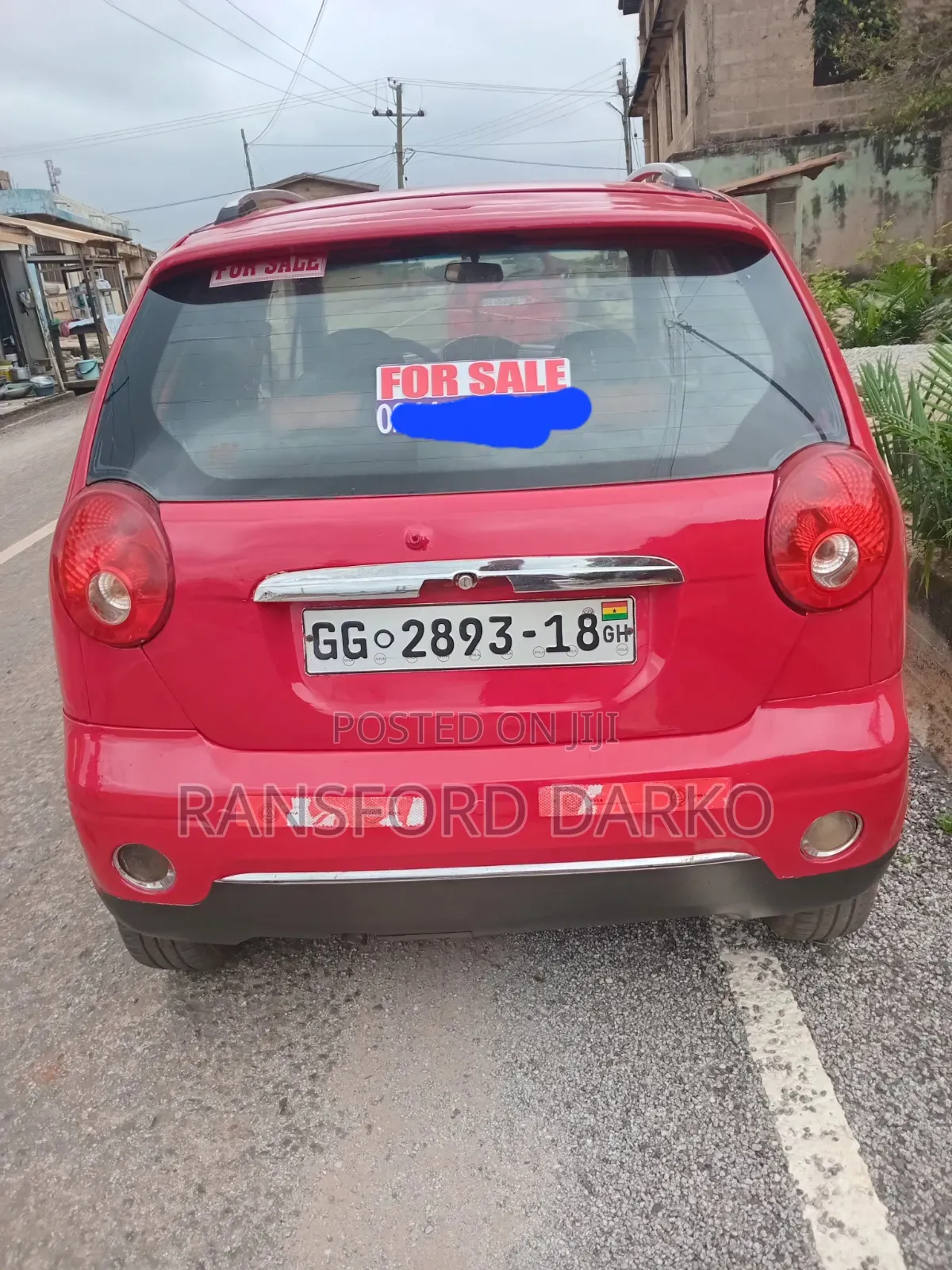 Daewoo Matiz 2007 Red