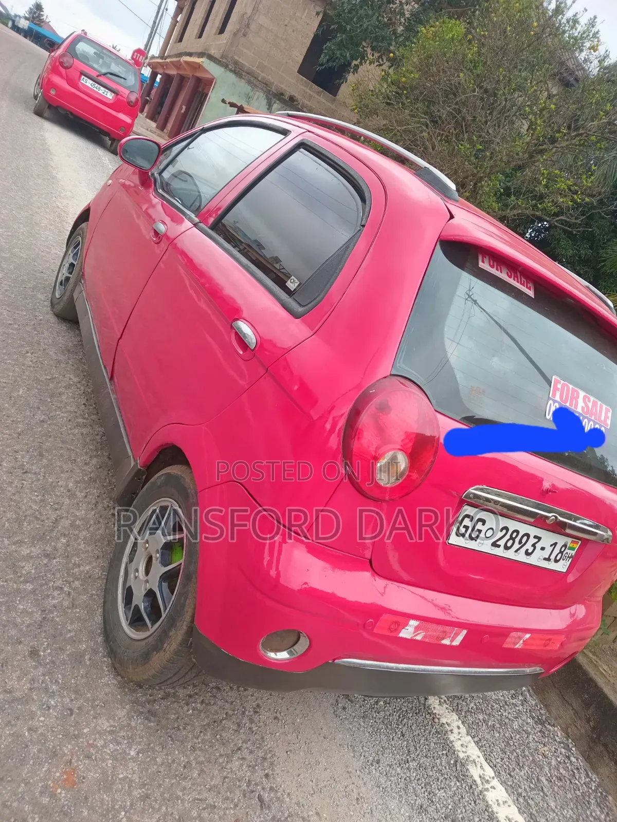 Daewoo Matiz 2007 Red