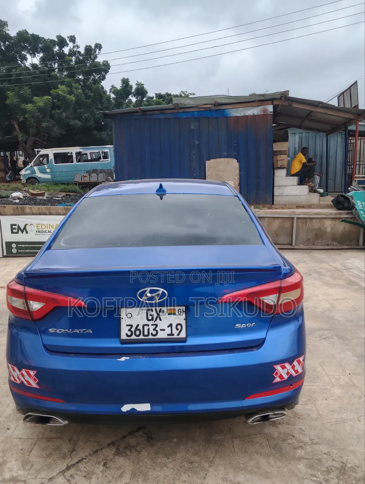 Hyundai Sonata 2015 Blue