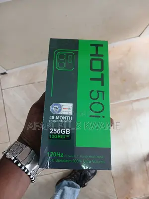 New Infinix Hot 50i 256 GB Black