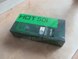 New Infinix Hot 50i 256 GB Black