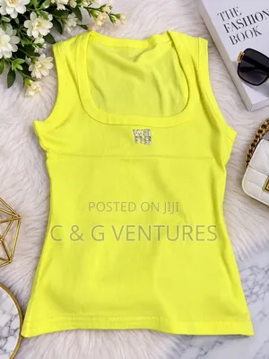 Ladies Top(square Neck Fitted Tank)