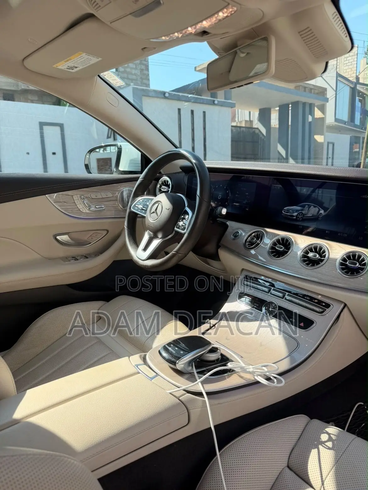 Mercedes-Benz E450 2020 White