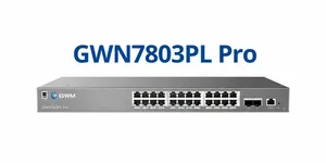 Grandstream GWN7803PL Pro – 24-Port Gigabit PoE+ Layer 2++