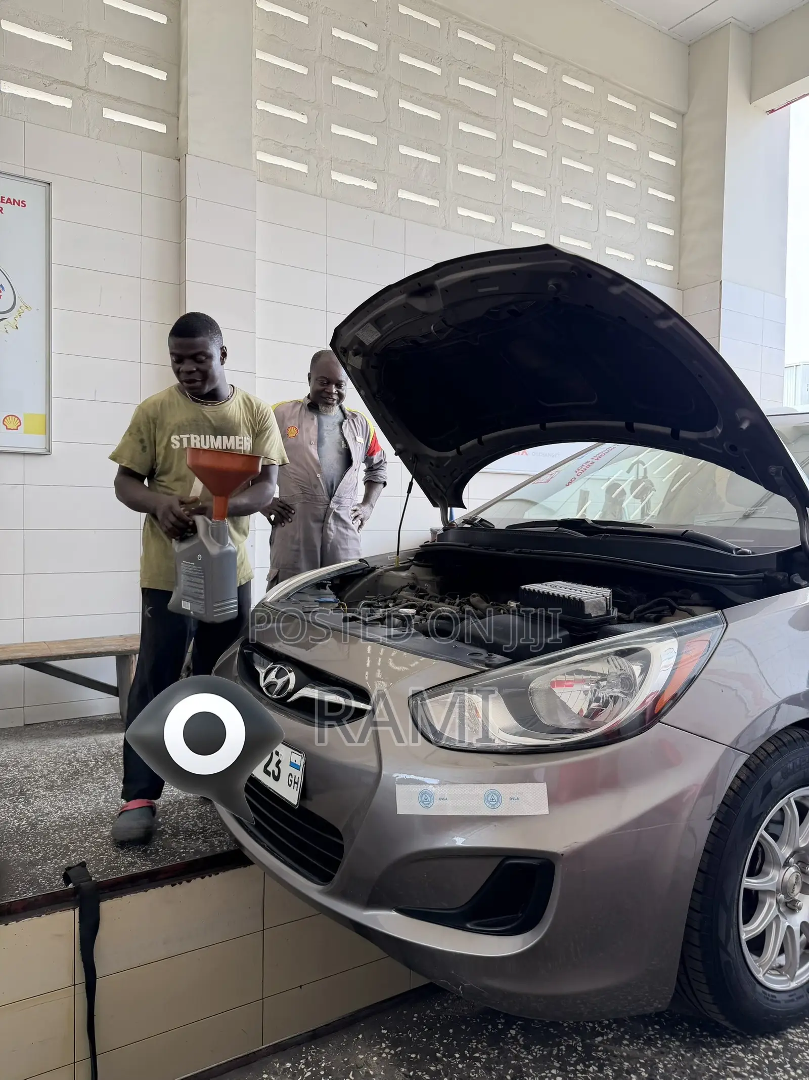 Hyundai Accent 2013 Brown