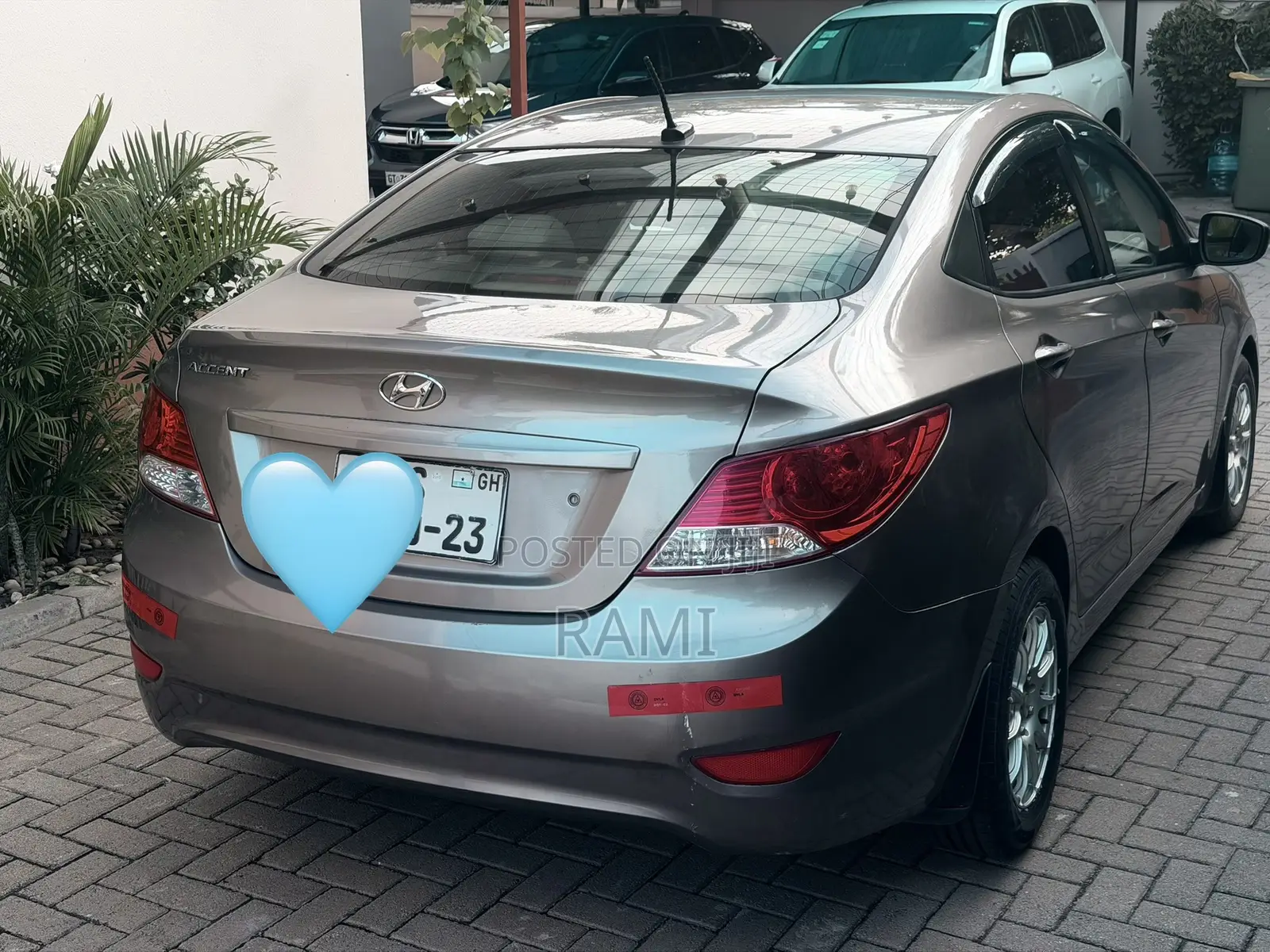 Hyundai Accent 2013 Brown