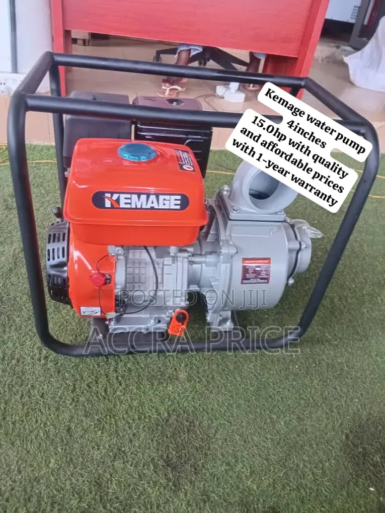 Kemage Petrol Water Pump – Quality Pump for Farming, Construction