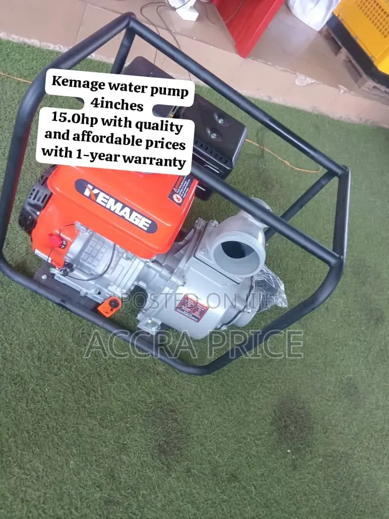 Kemage Gasoline Water Pump – Powerful Engine, Durable Body Excellent