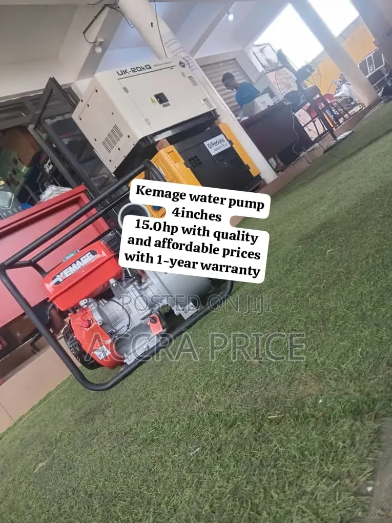 Kemage Gasoline Water Pump – Powerful Engine, Durable Body Excellent