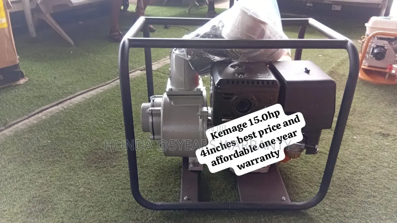 KEMAGE 4′′ Petrol Water Pump – Strong Flow + Warranty 4inches