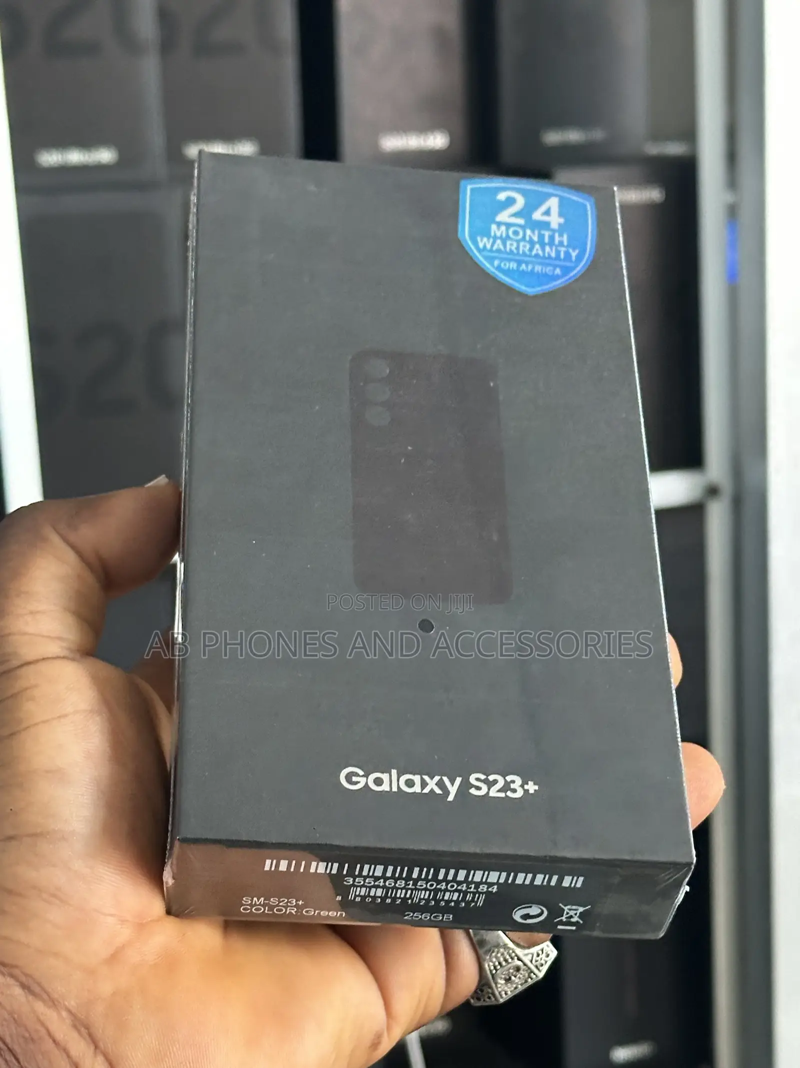New Samsung Galaxy S23 Plus 256 GB Black