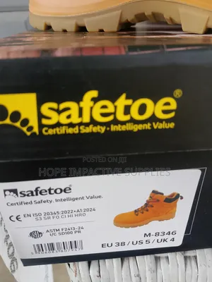 New Quality Safetoe Boot.