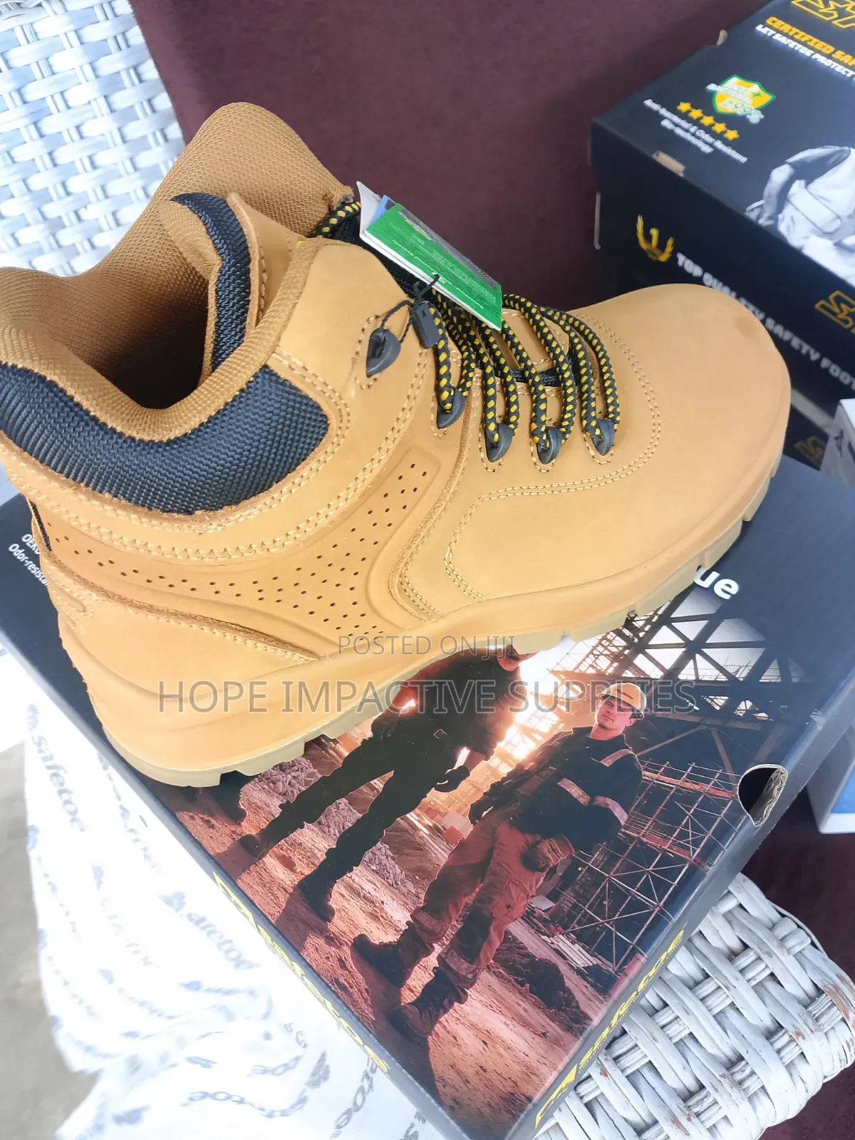 New Quality Safetoe Boot.