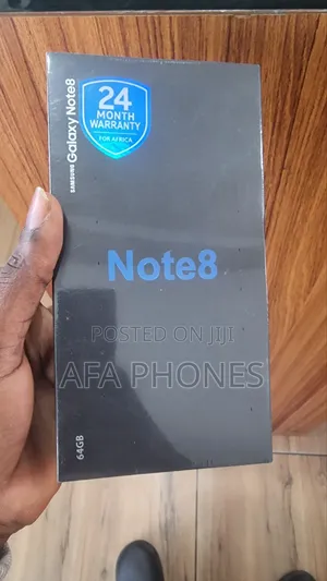 New Samsung Galaxy Note 8 256 GB Black