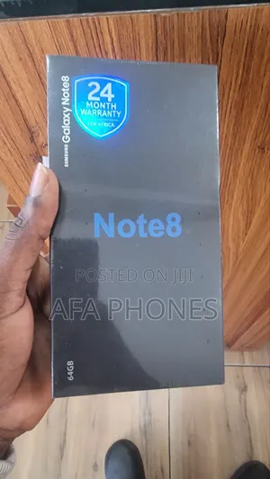 New Samsung Galaxy Note 8 256 GB Black