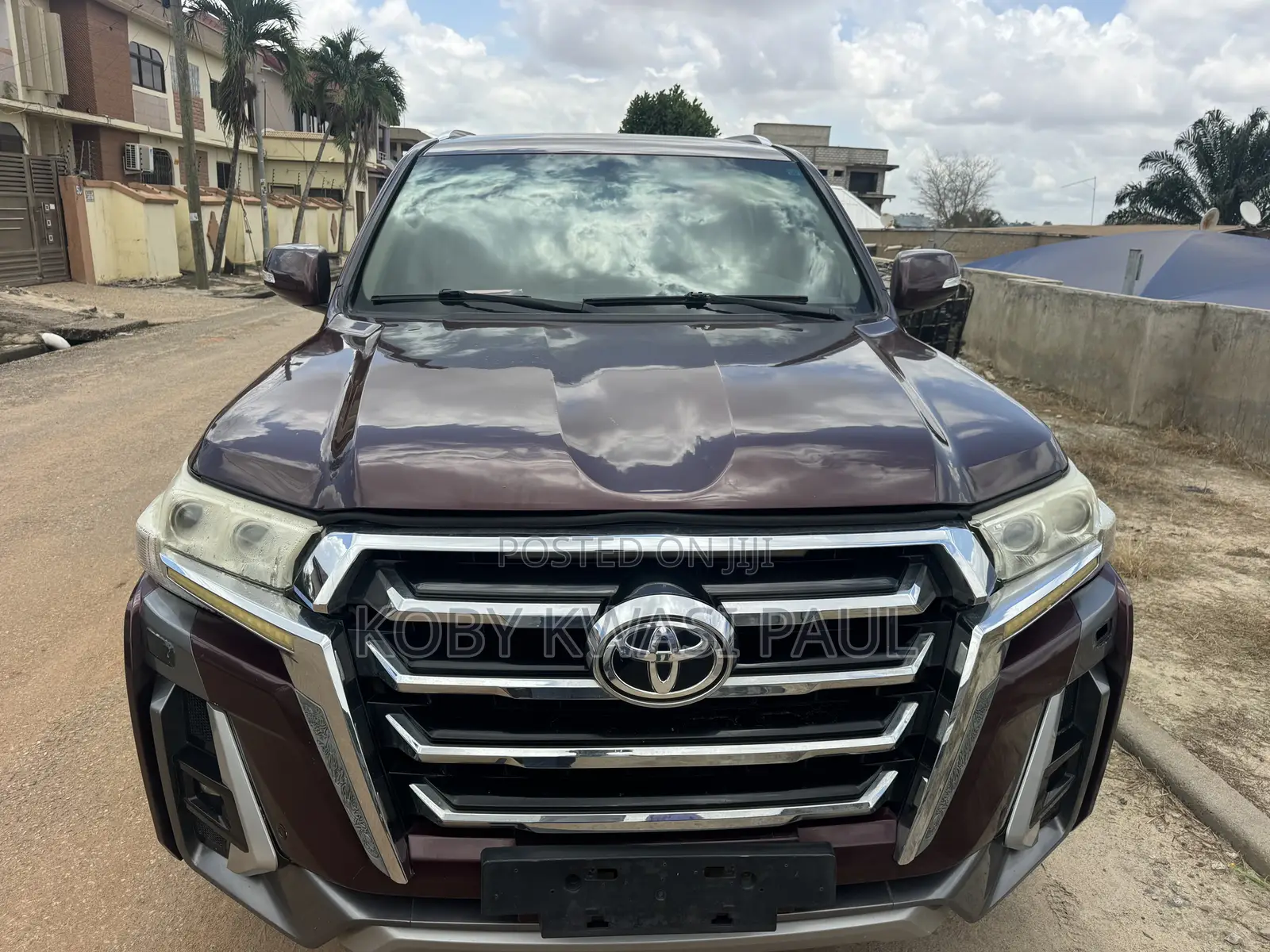 Toyota Land Cruiser 4.0 V6 GX 2012 Burgundy