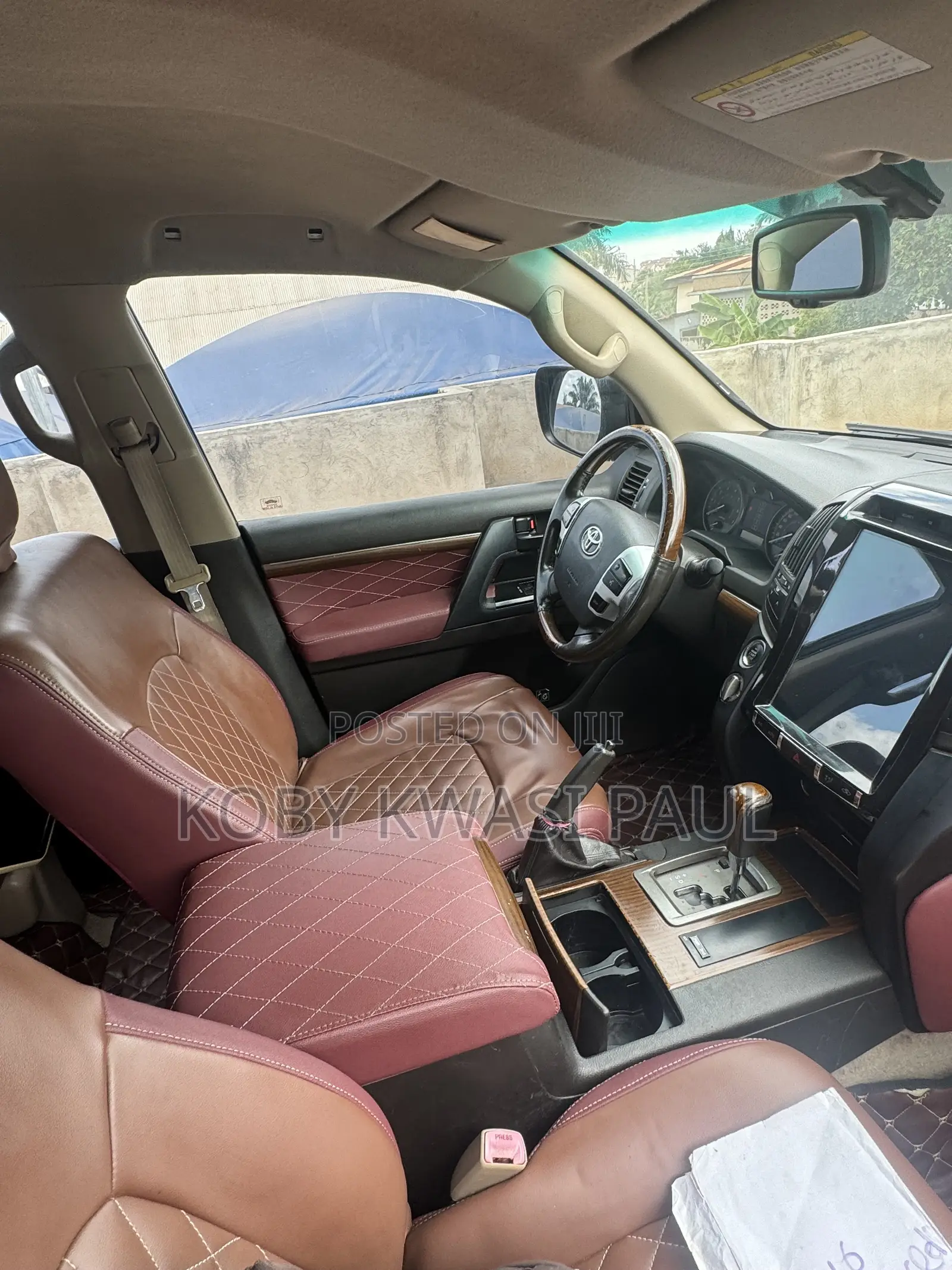 Toyota Land Cruiser 4.0 V6 GX 2012 Burgundy
