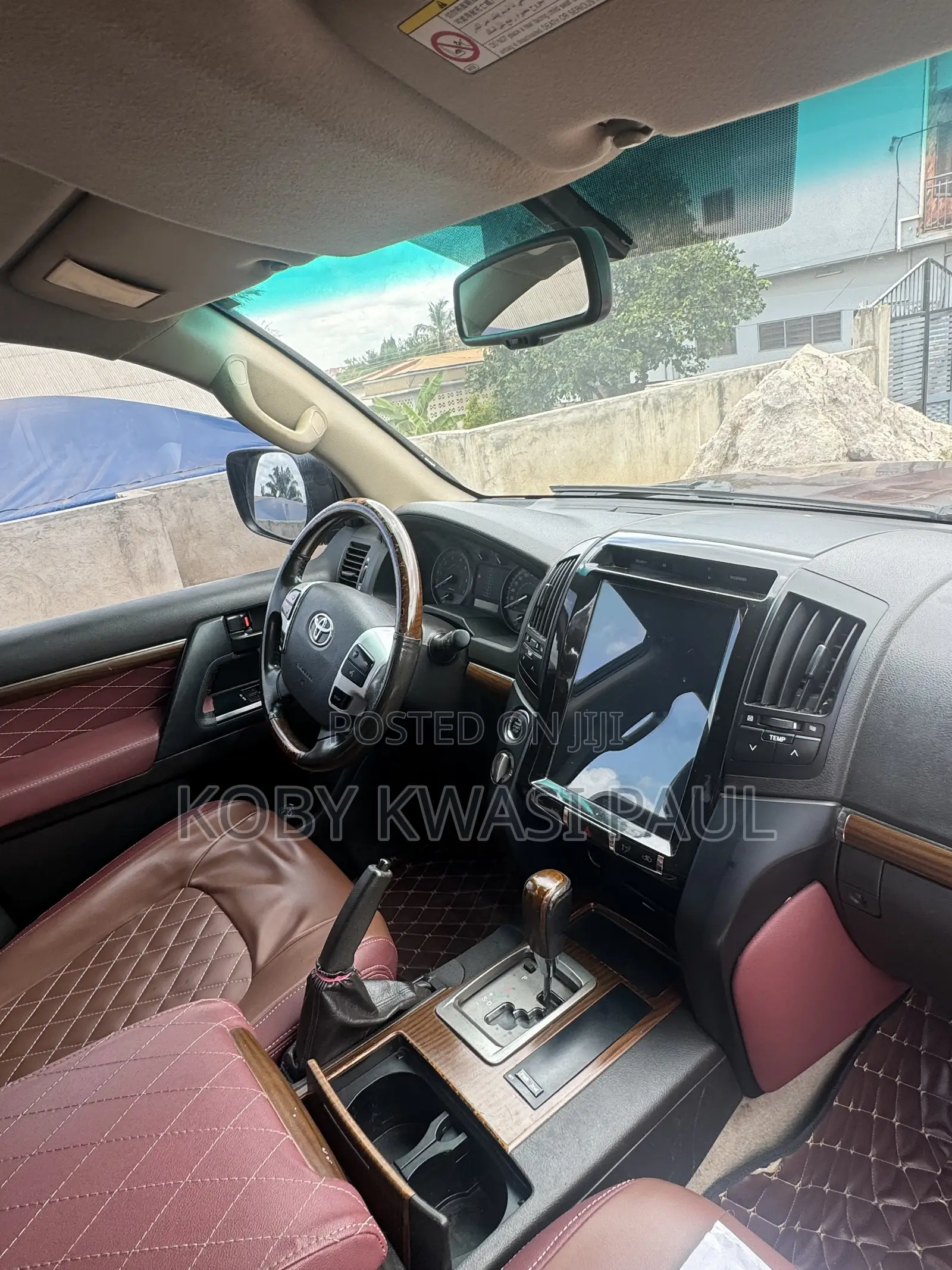 Toyota Land Cruiser 4.0 V6 GX 2012 Burgundy