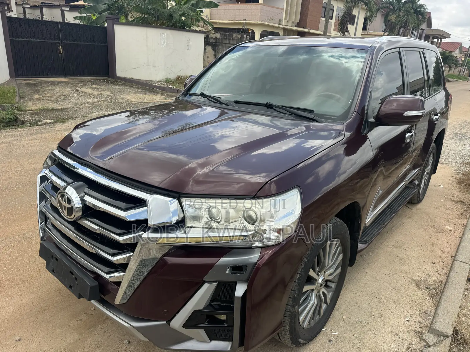 Toyota Land Cruiser 4.0 V6 GX 2012 Burgundy